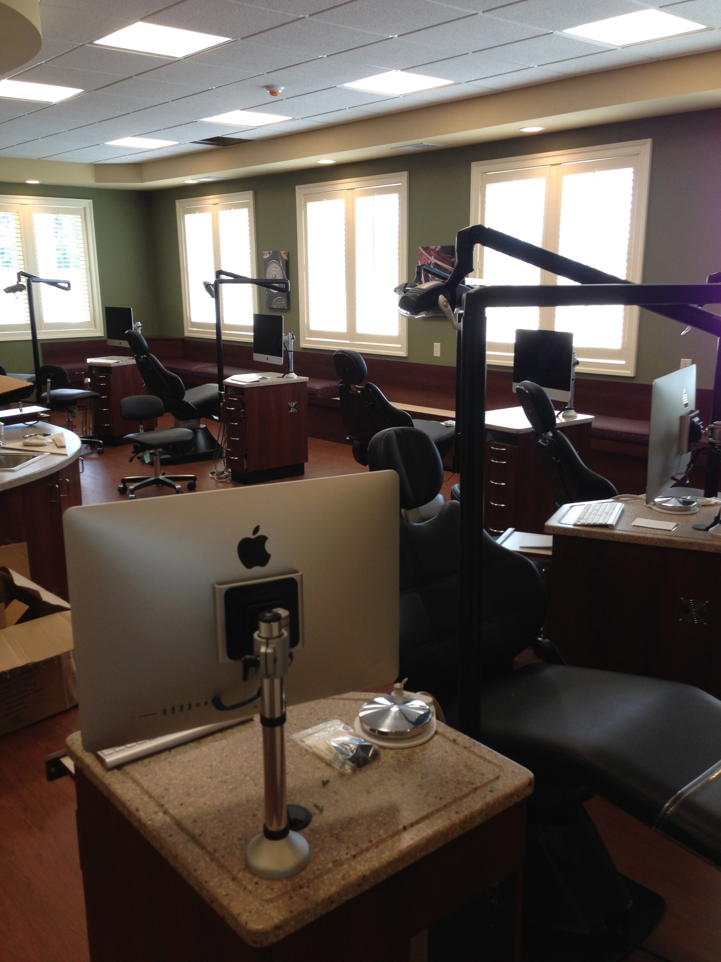 High-Density Clinic iMacs