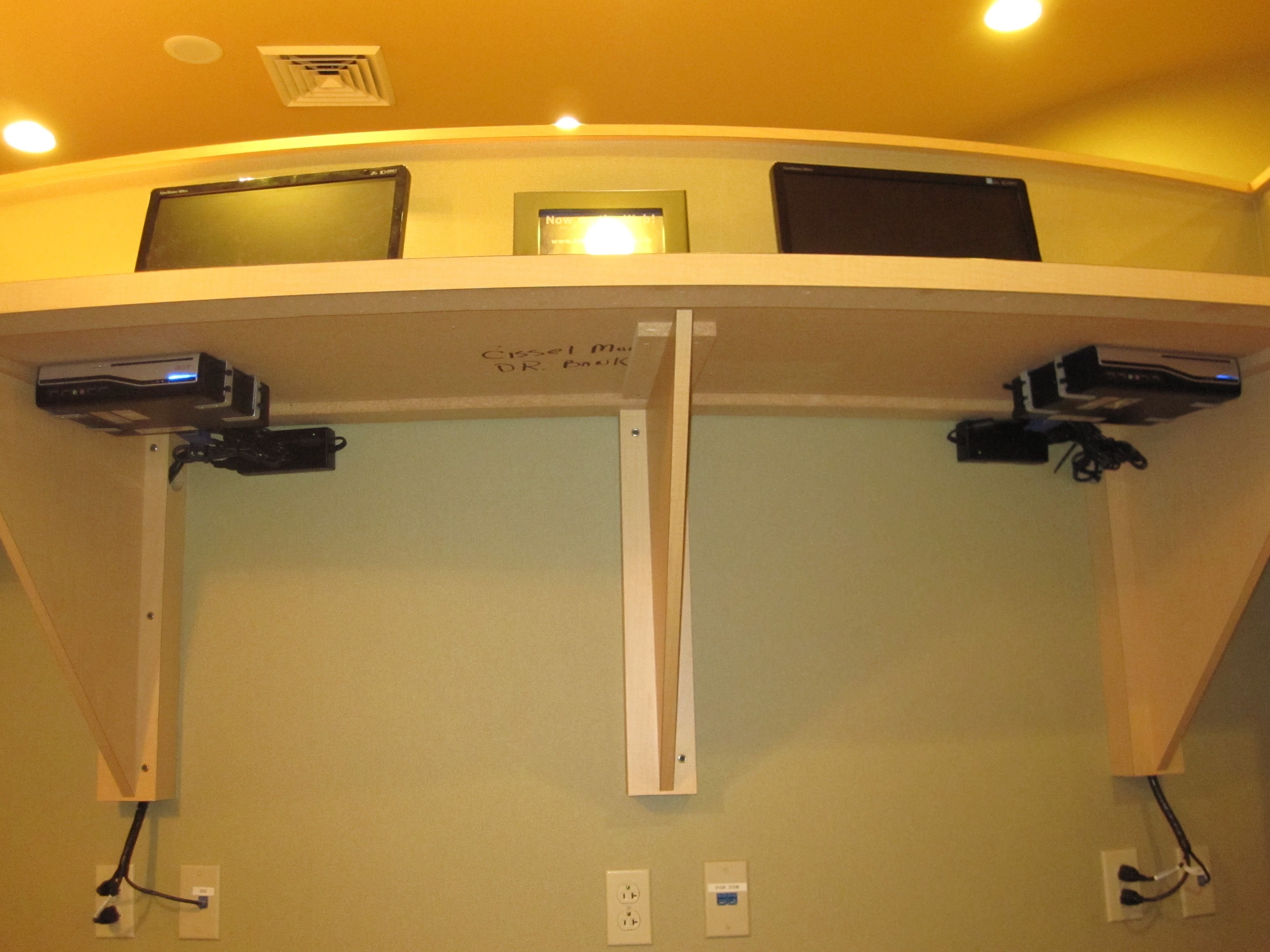 Custom Reception Desk Support